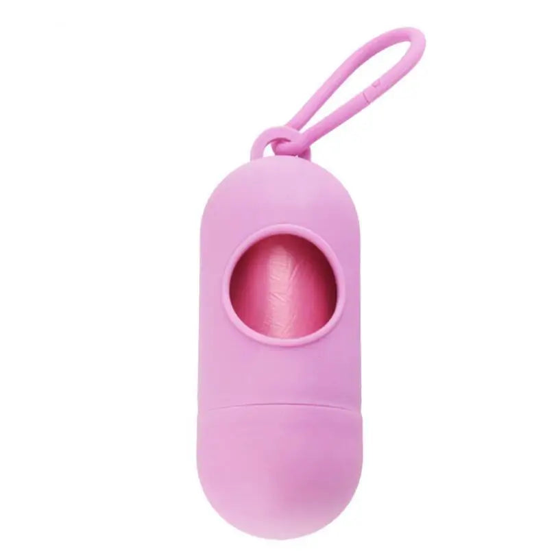Pooper Scooper Dog Garbage Bags Portable Waste Bags Cat Poop Pick Up Extractive Clean-up Pet Outside Walk Hanging On The Leash