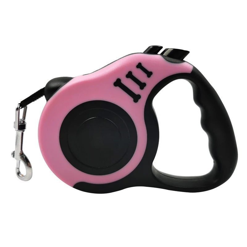 3m 5m Dog Leash For Small Medium Dogs Cats Automatic Retractable Lead Strong Nylon Pets Traction Rope Chihuahua Bulldog Supplies